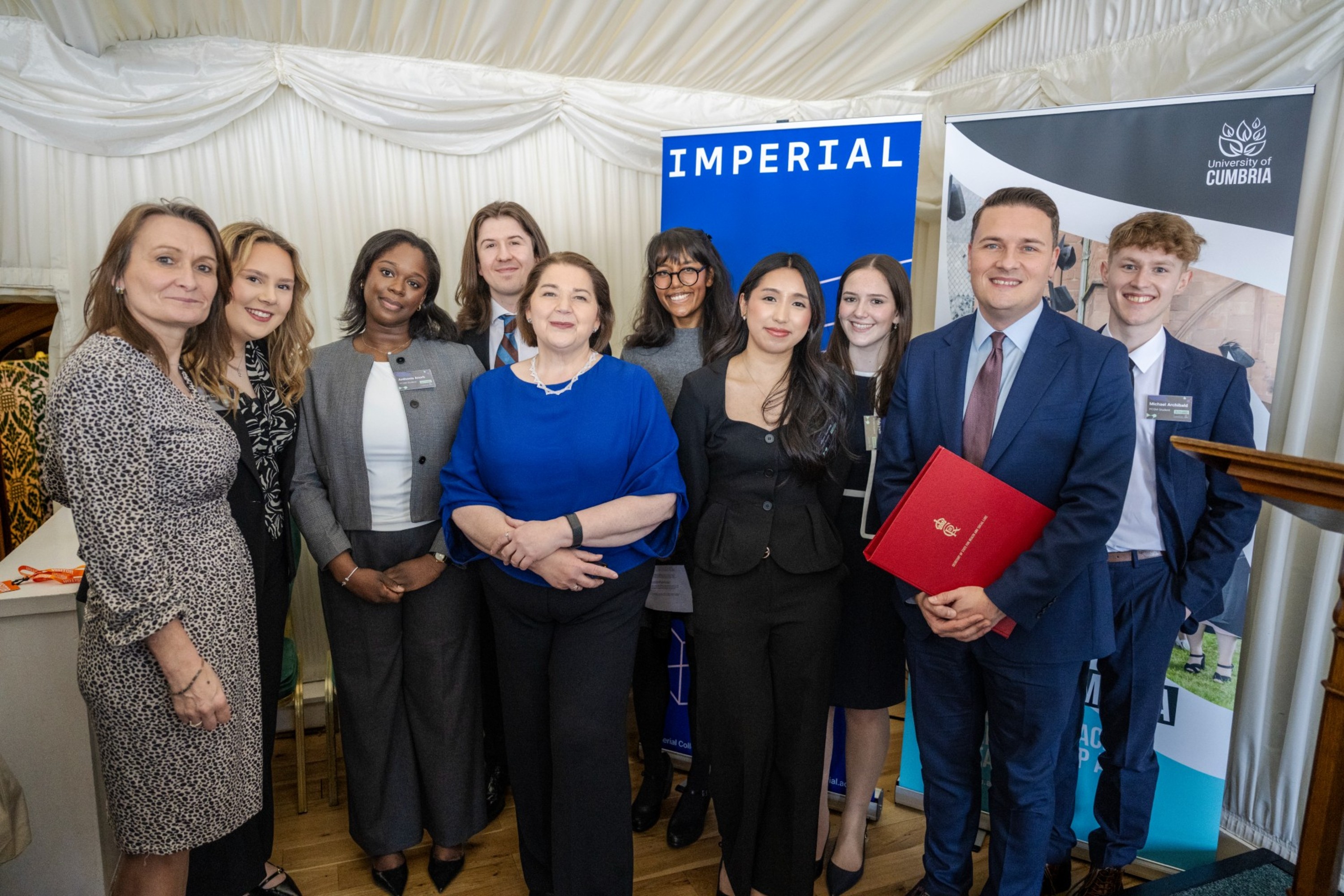 Parliamentary reception celebrates unique mission of Pears Cumbria School of Medicine