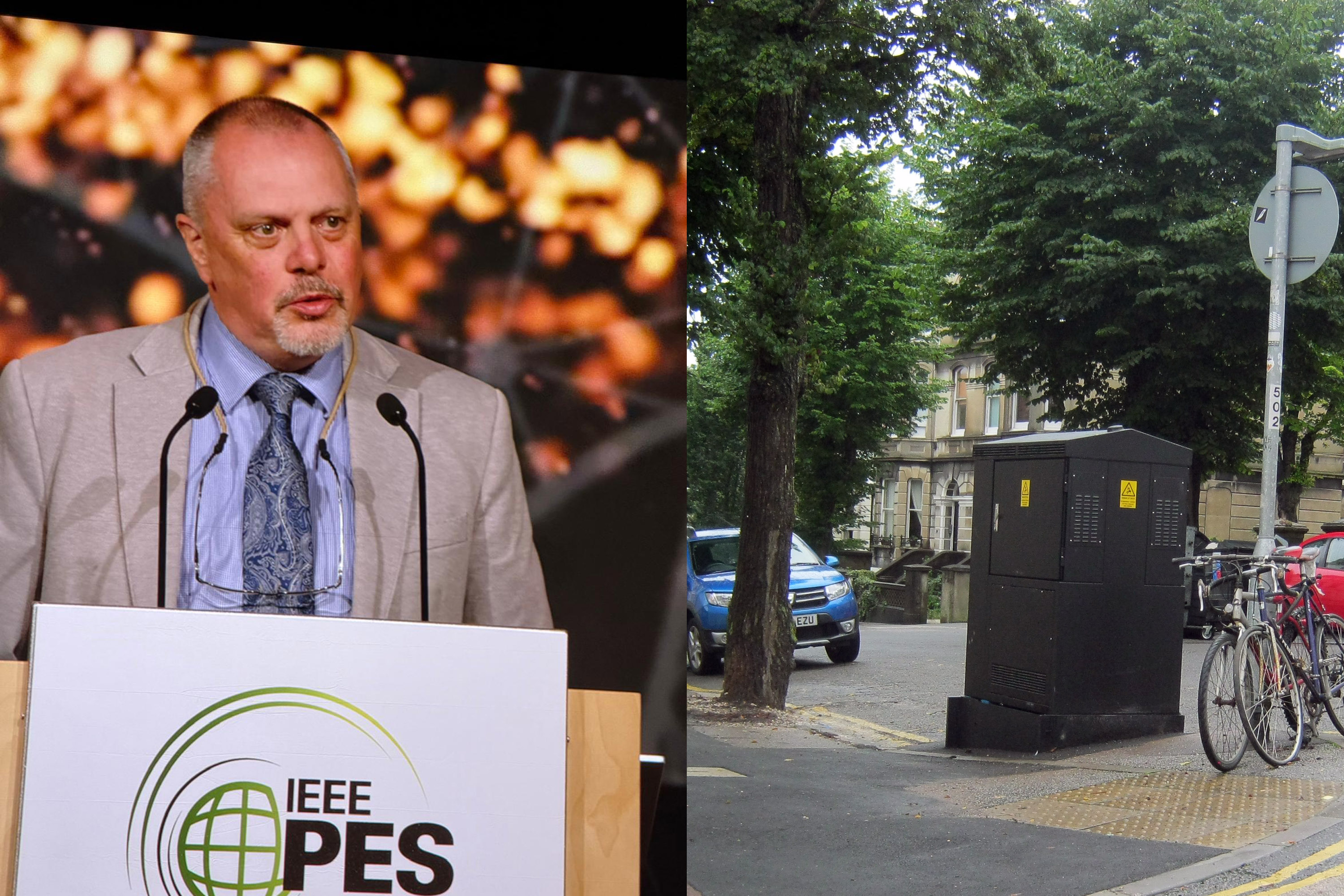 Tim Green and street box