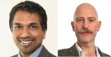Dr Channa Jayasena and Dr Chris Harvey, ICSM's EDI Directors