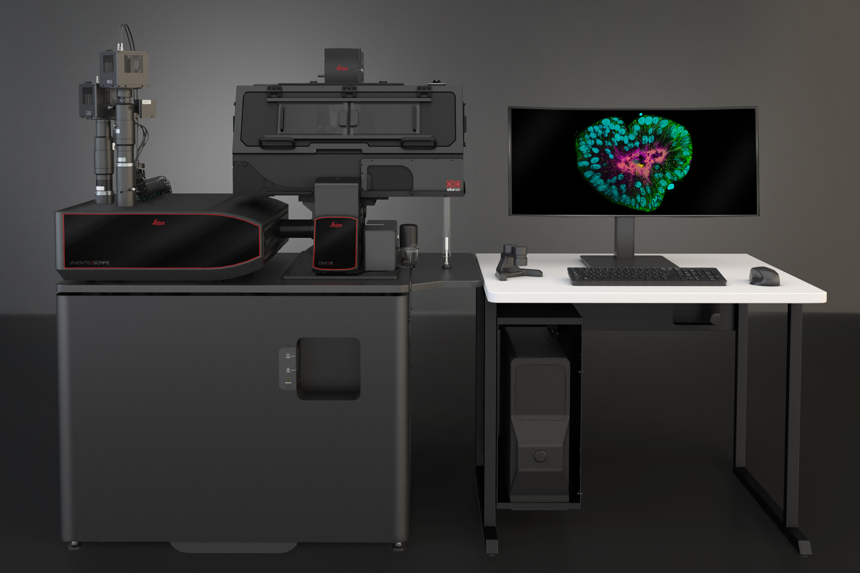 Leica's Viventis Scape microscope 