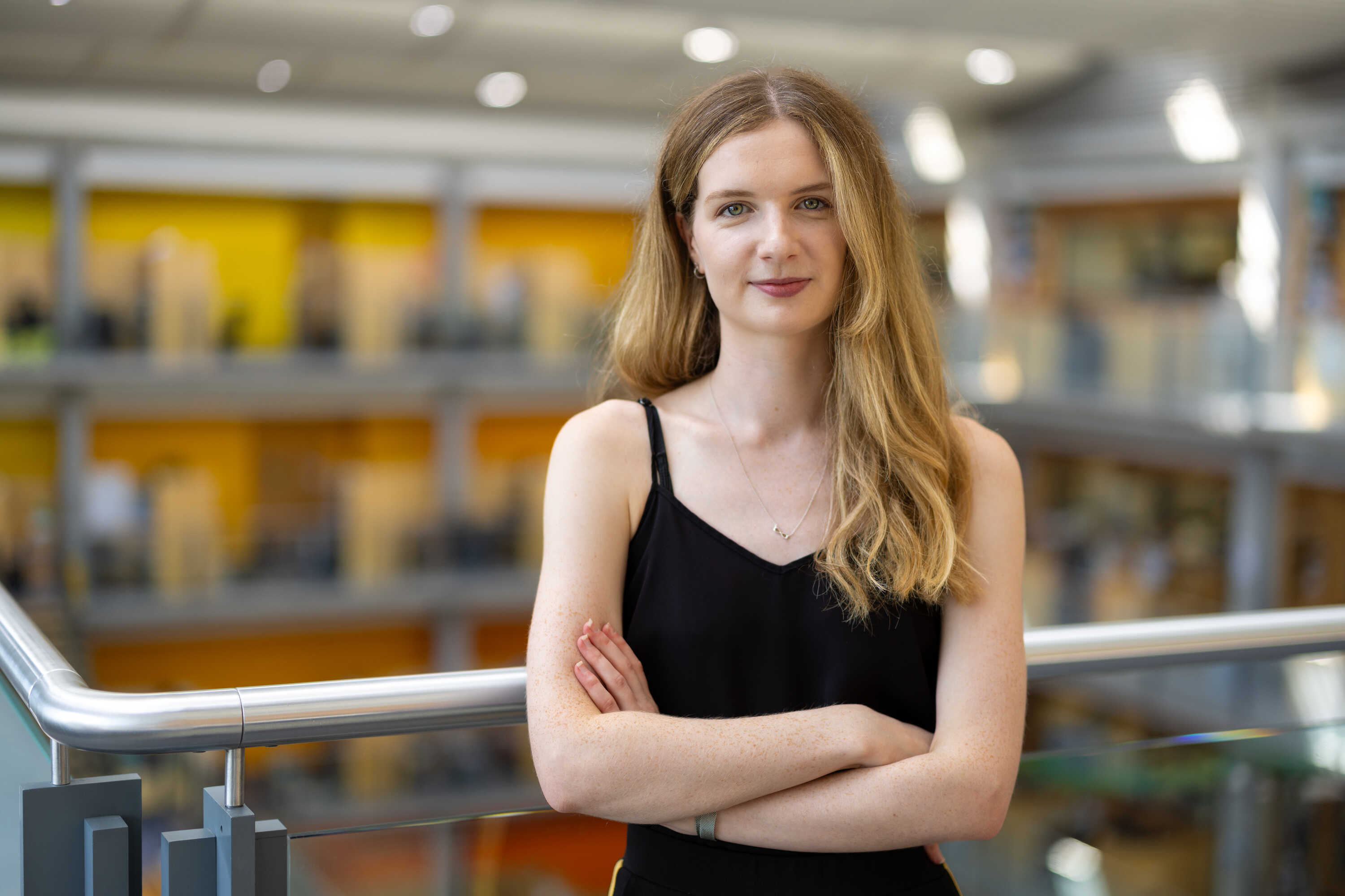 Photo of a PhD student