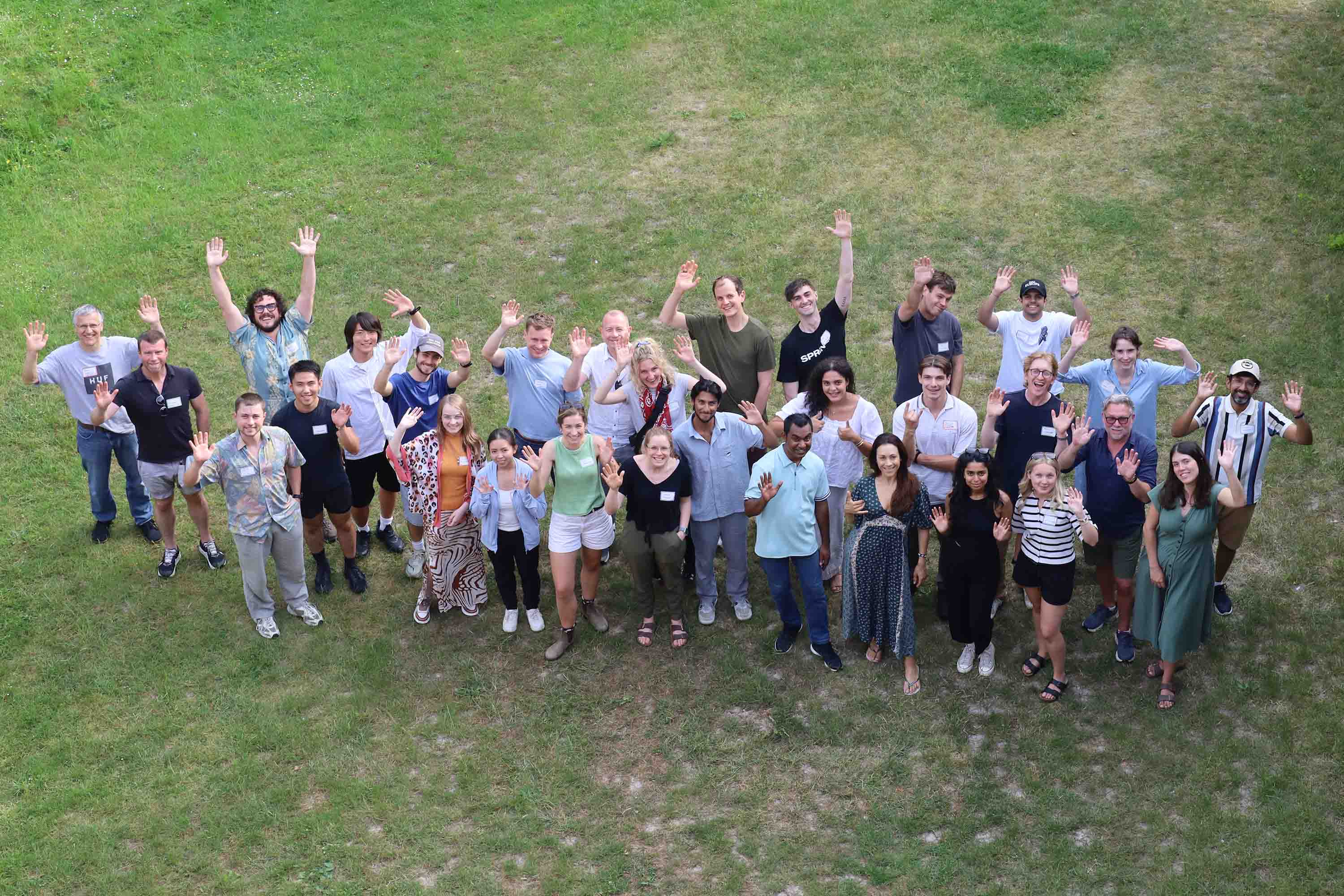Group photo of Cohort 10 on their induction retreat in May 2026