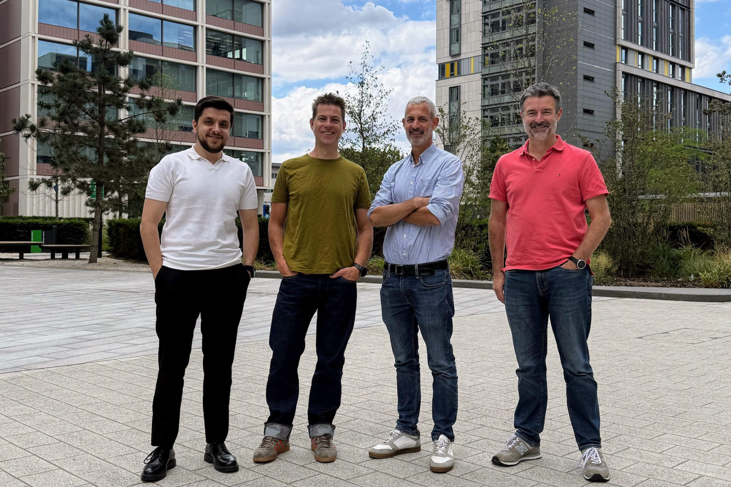 Four members of the Certain Energy team