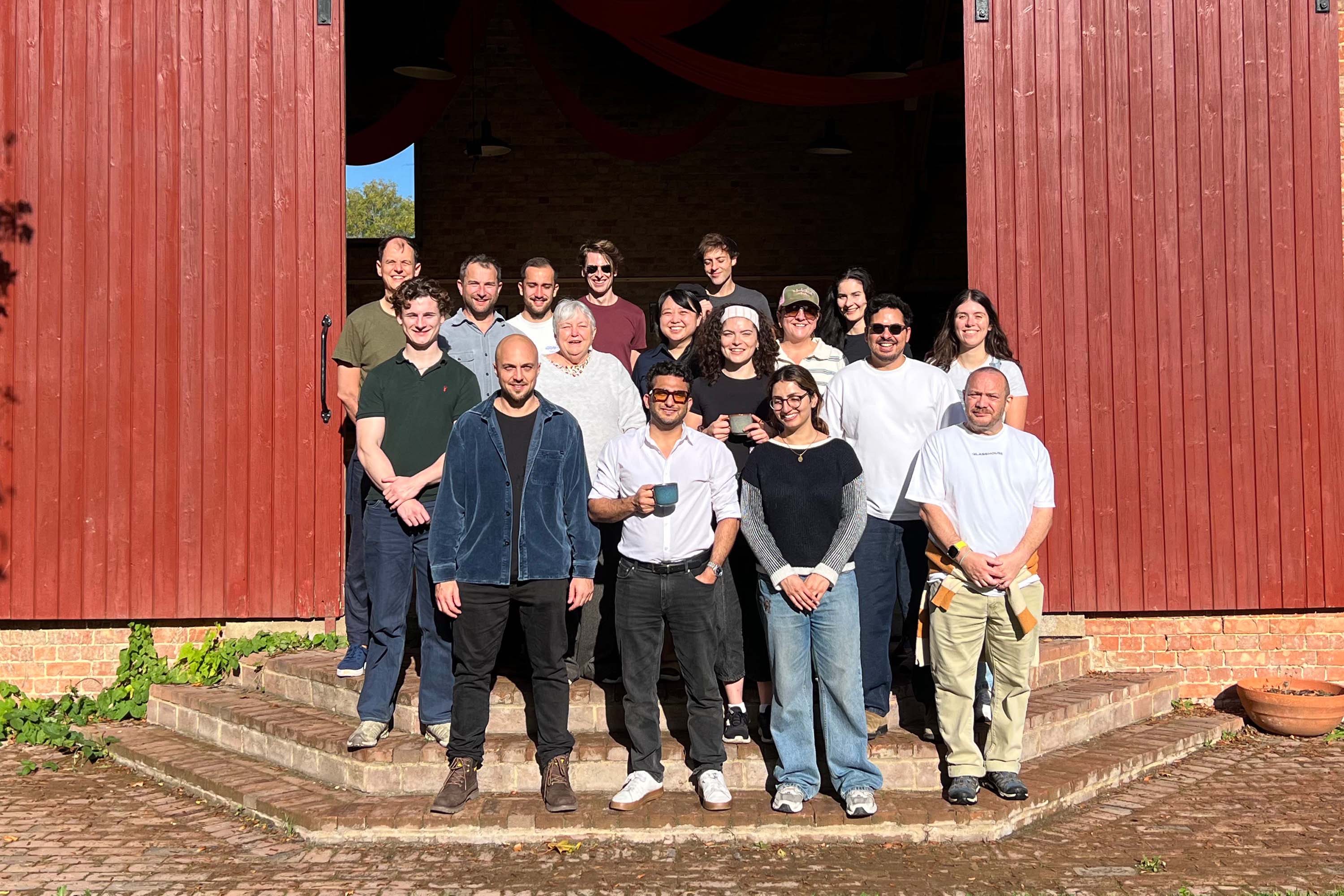 Group photo of Cohort 11 founders on their Greenhouse induction retreat
