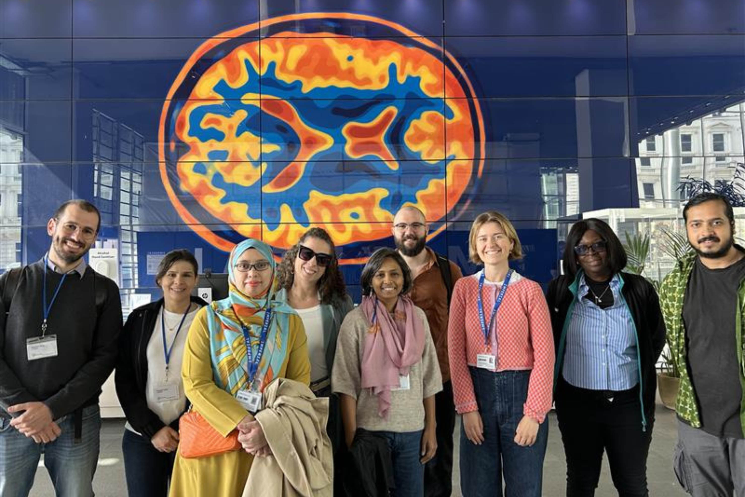 Global Faculty Fellows in the Imperial main entrance