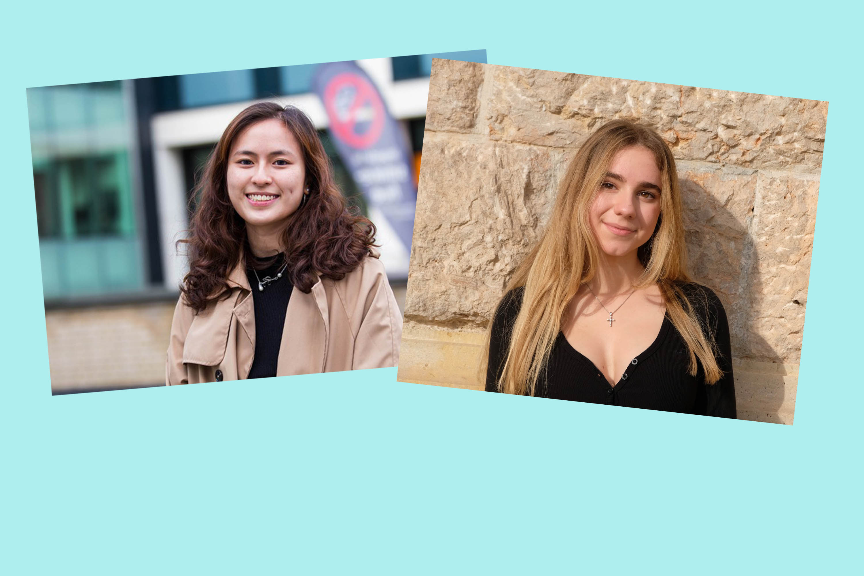 Angeline Lin and Lia Kommata