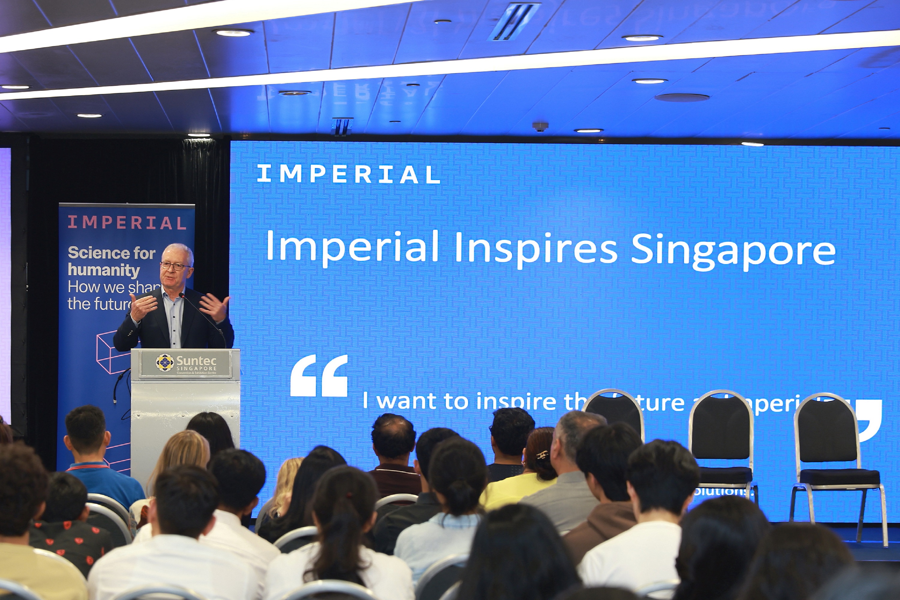 Imperial Inspires scholarship programme launched in Singapore by President | Imperial News | Imperial College London