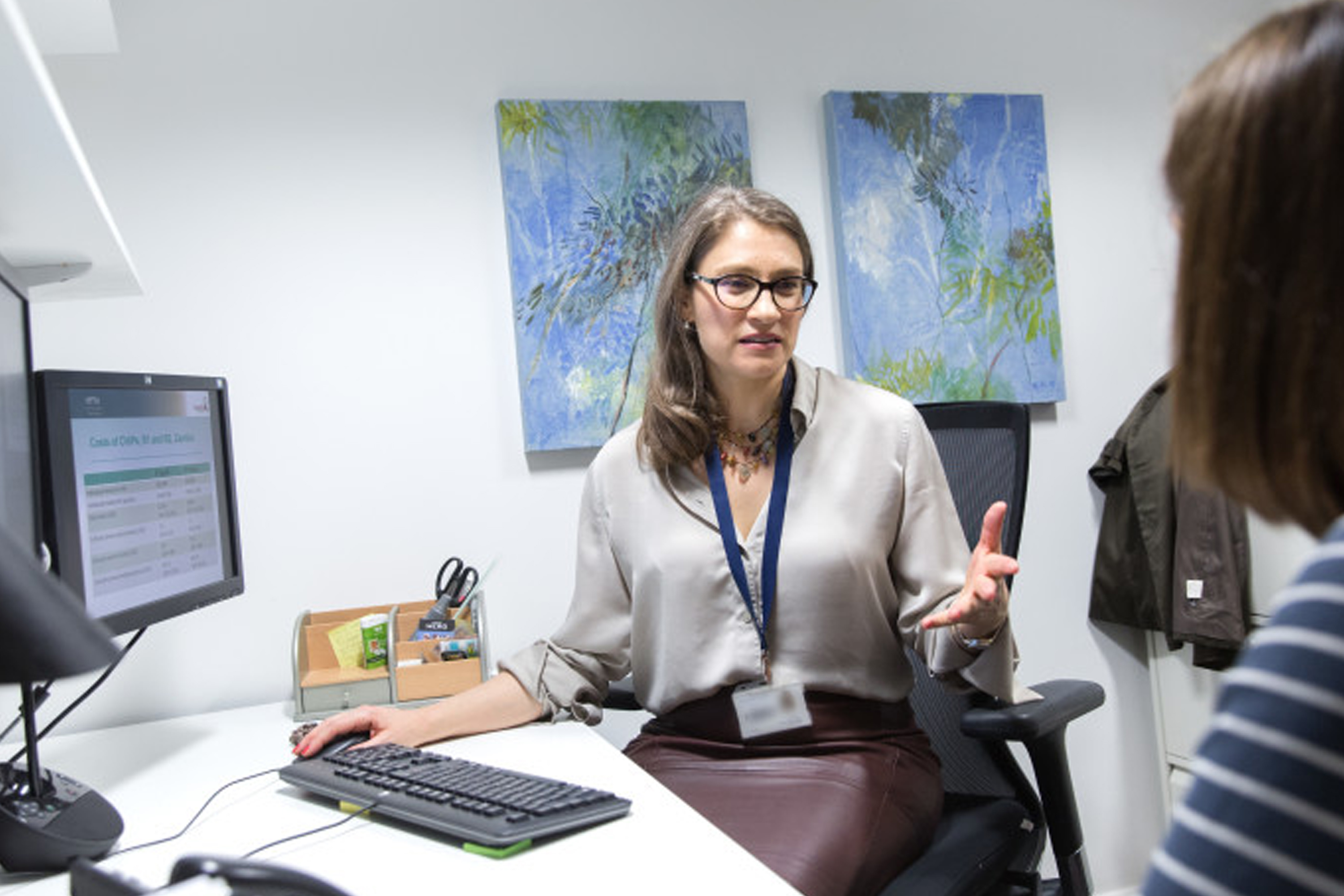 A photo of Professor Katharina Hauck