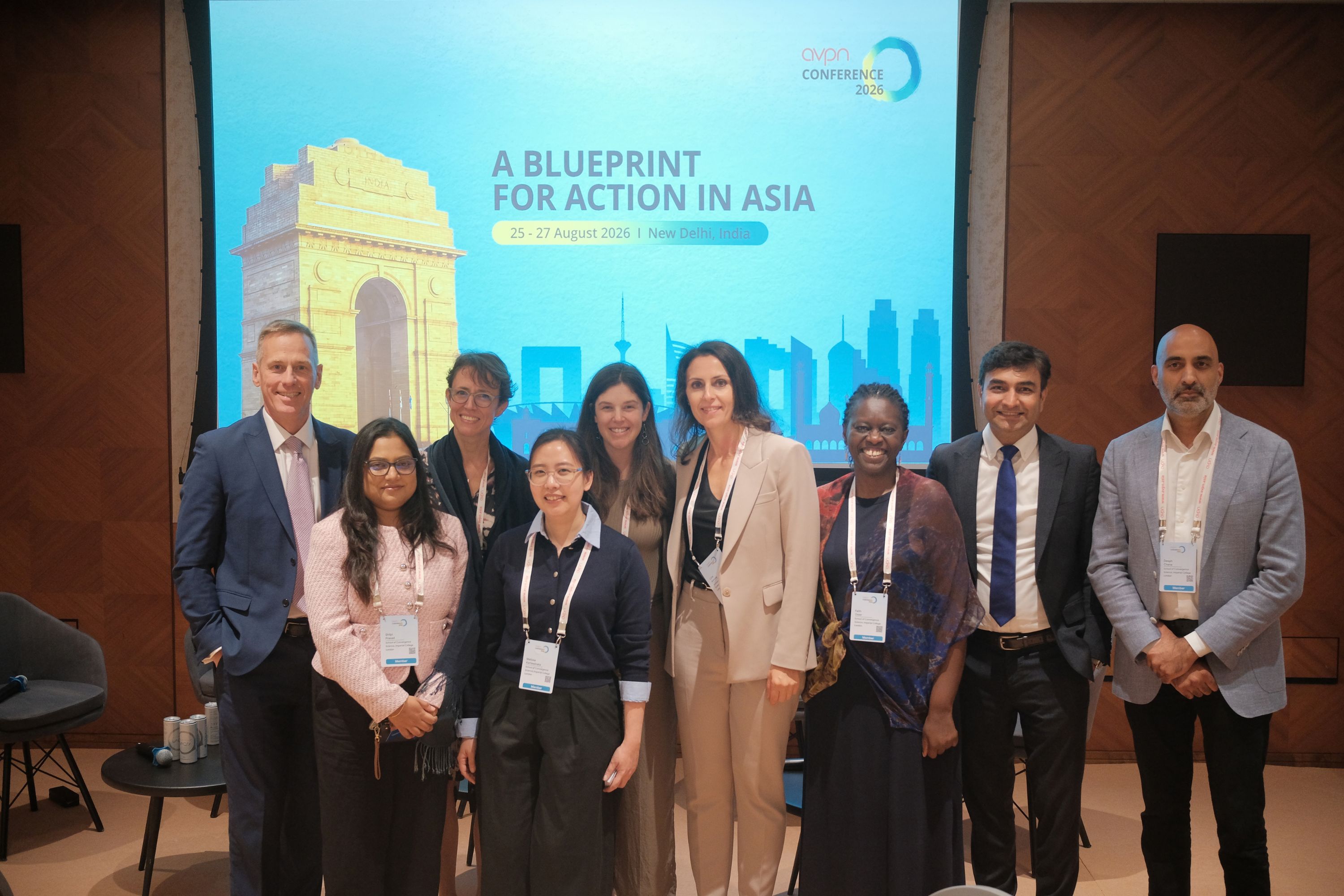 Team photo of SoCS at AVPN