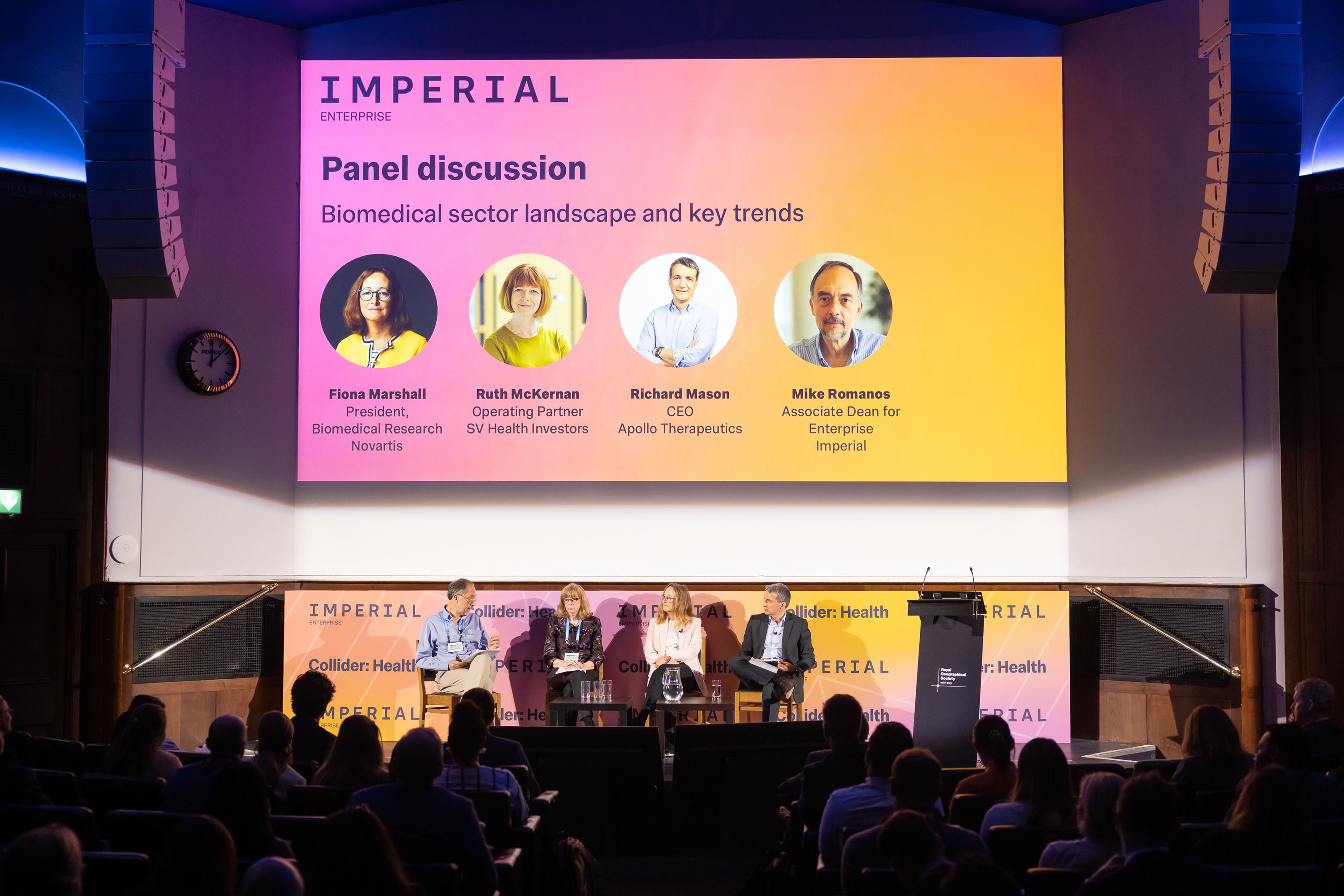 Panel discussion at Imperial Collider - Health in 2026