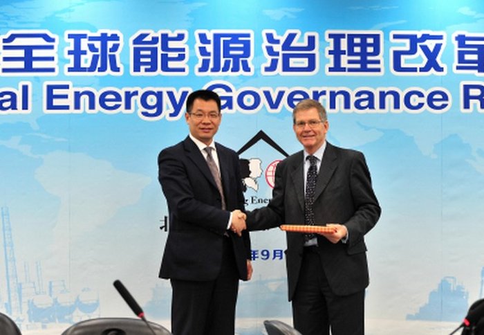 Neil Hirst at the Beijing Energy Club