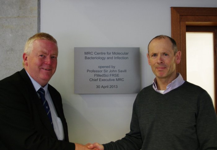 Professor Sir John Savill and Professor David Holden