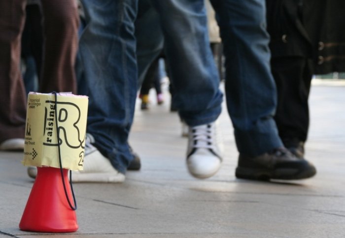 Charity collection box