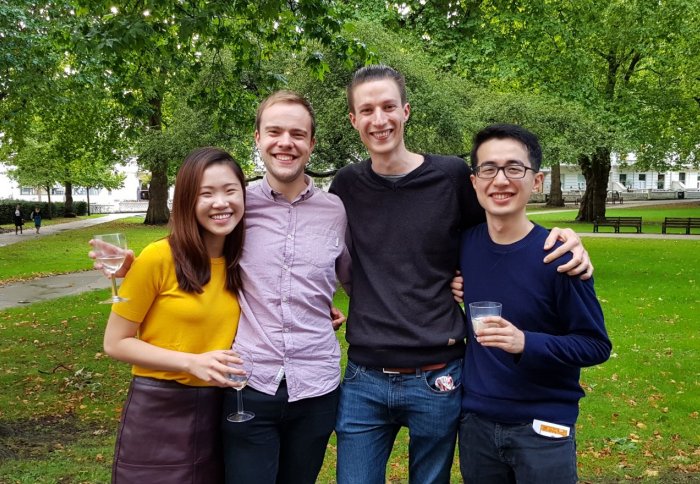 Carine, Ryan, Sebastian and Leran 