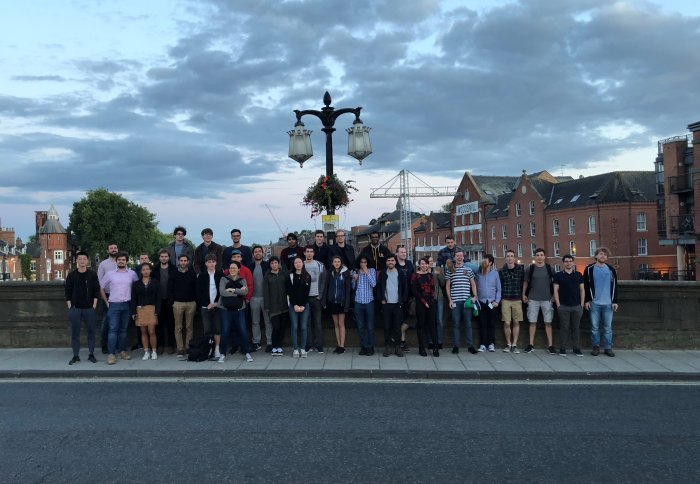 Students from the QuICC 2018 Summer School