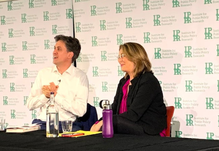 Ed Miliband MP and Naomi Klein