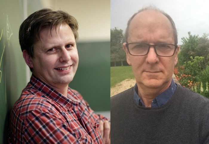 The FoNS College Consuls: Professors Martin McCall and Stephen Warren