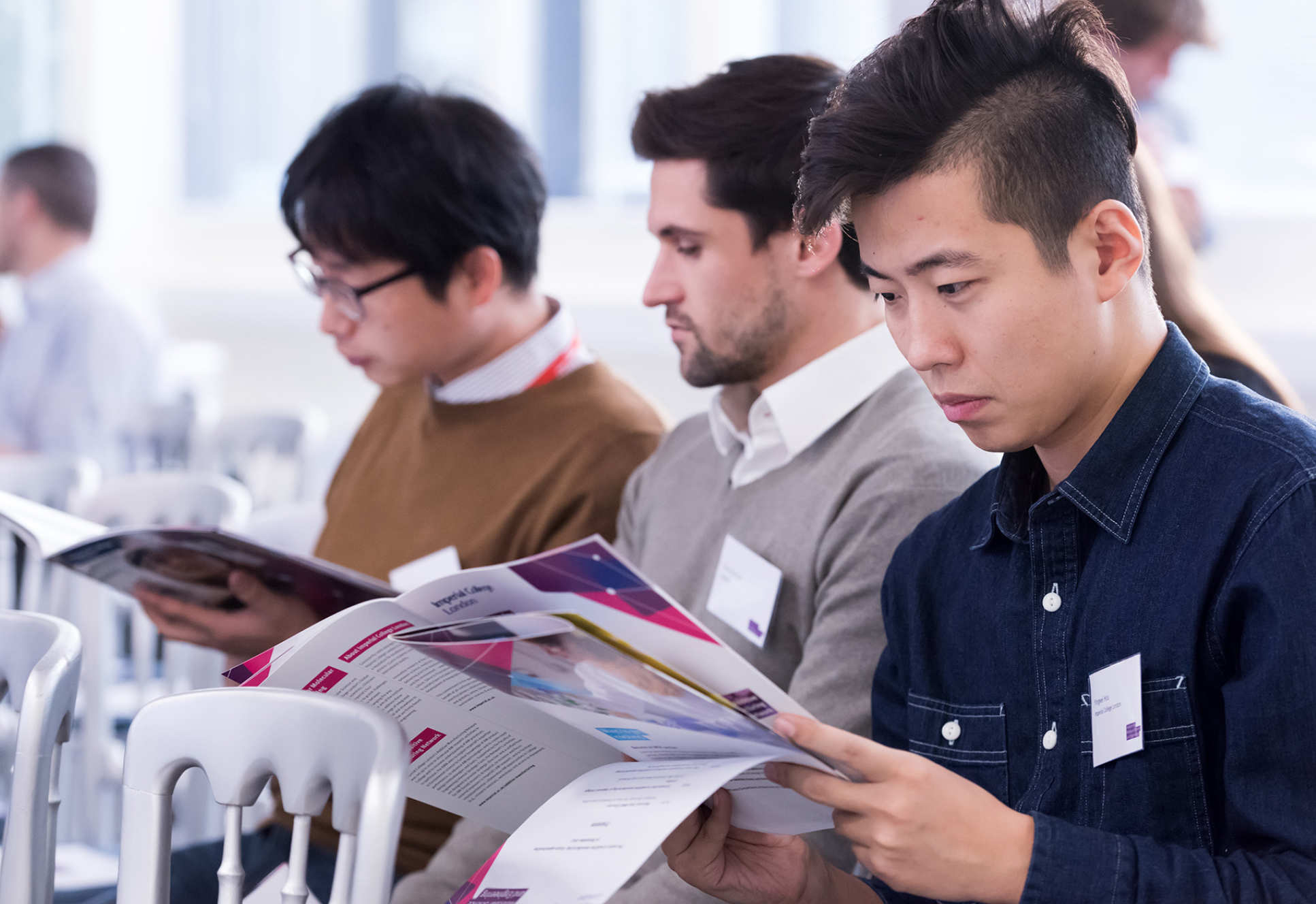 Guests at an IMSE briefing paper launch