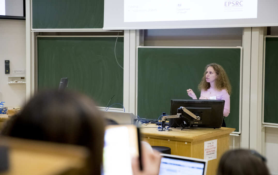 Dr Cleo Kontoravdi (Department of Chemical Engineering) on: 'Establishing novel manufacturing processes for low-cost vaccine production.'