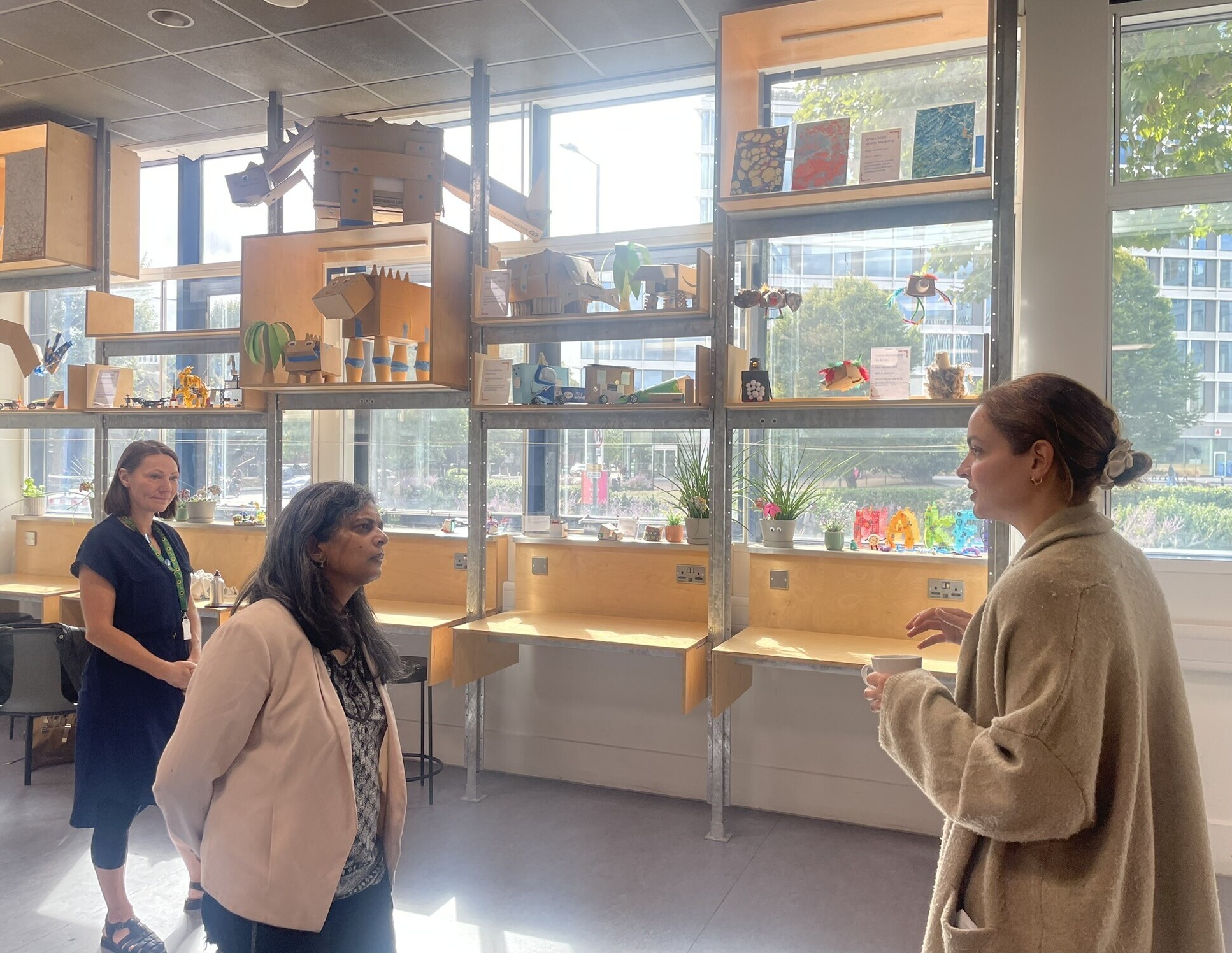 Farial Missi, Senior Partnerships and Community Engagement Manager, highlighting initiatives that support local personal and professional development