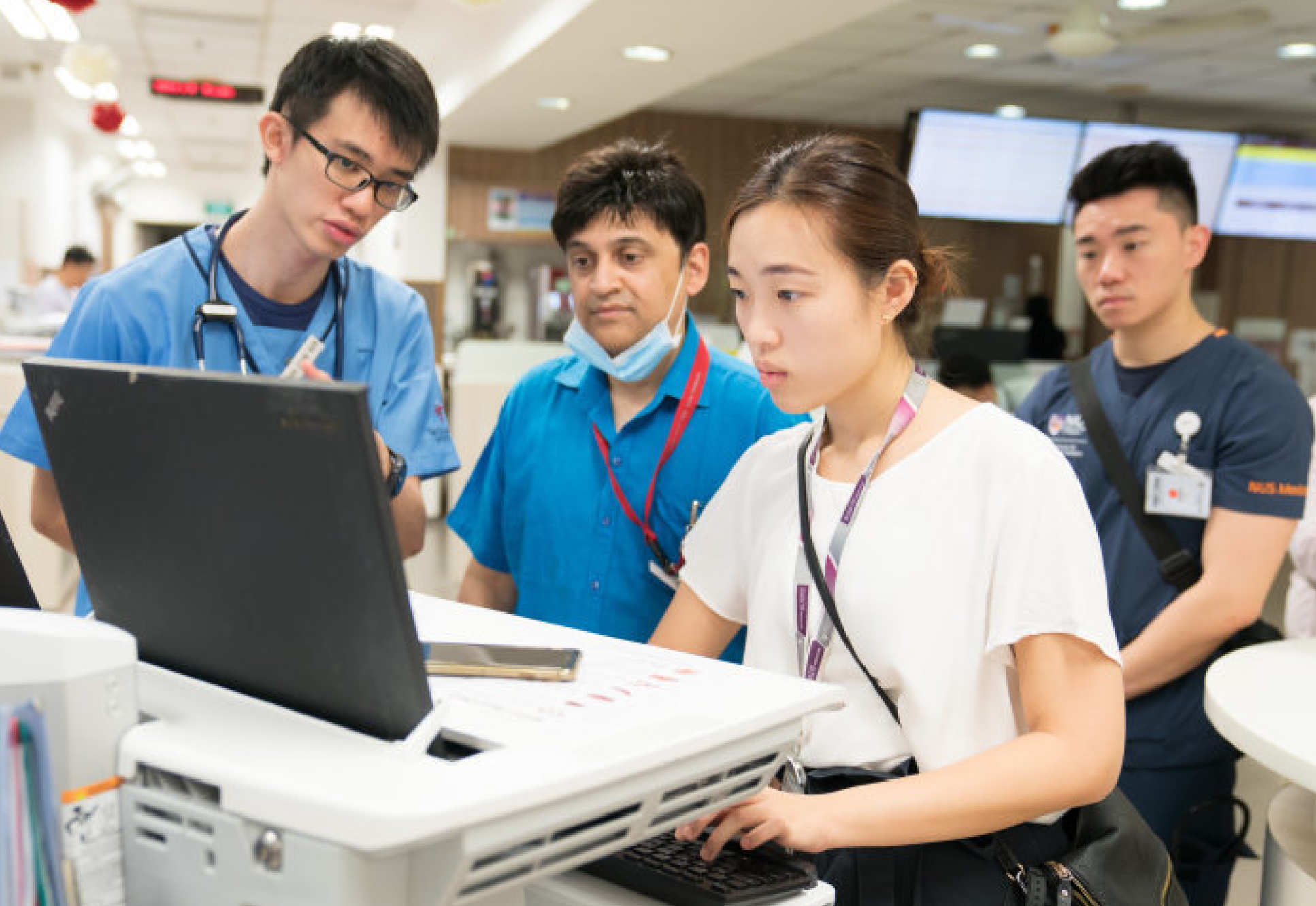 LKCMedicine students