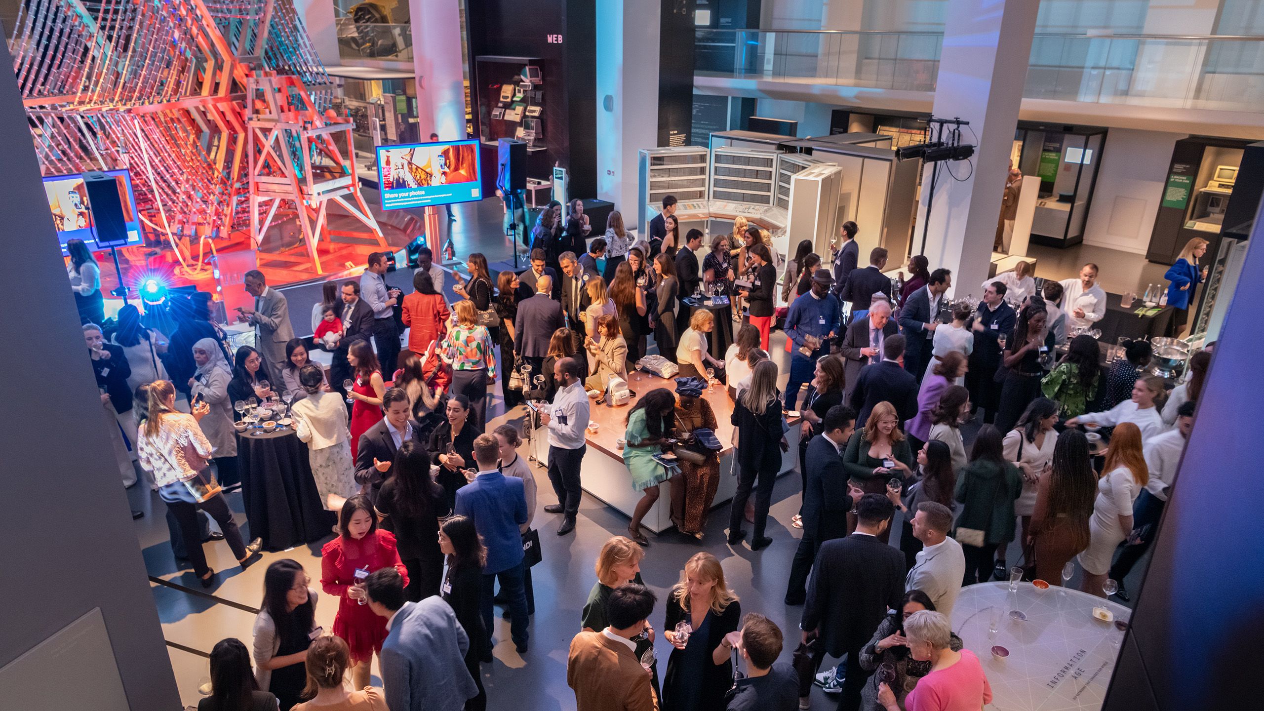 Alumni at the Science Museum for the Annual Alumni Celebration