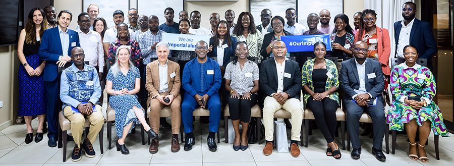 Alumni and guest speakers in Ghana