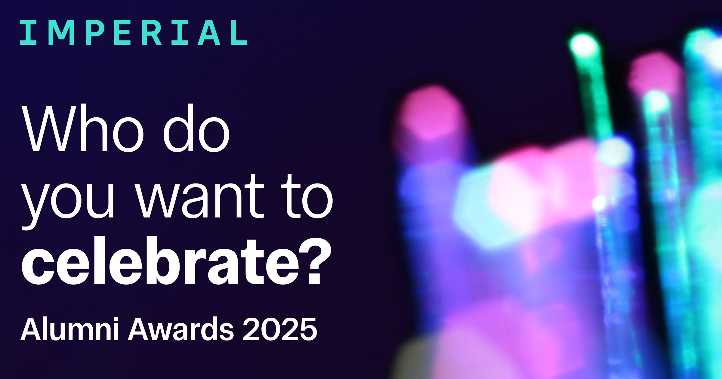 Who do you want to celebrate? Alumni Awards 2025
