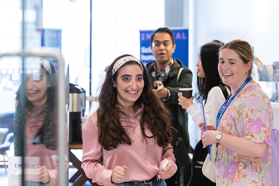 Elsy Milan (left) at the Support Drop-In during the Great Exhibition Road Festival
