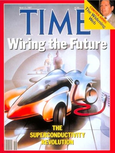 Cover of TIME magazine with headline 'Wiring the future'