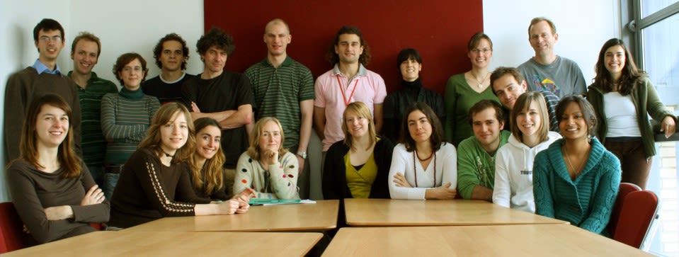 Professor Filipe Pereira with Dame Amanda Fisher's research team