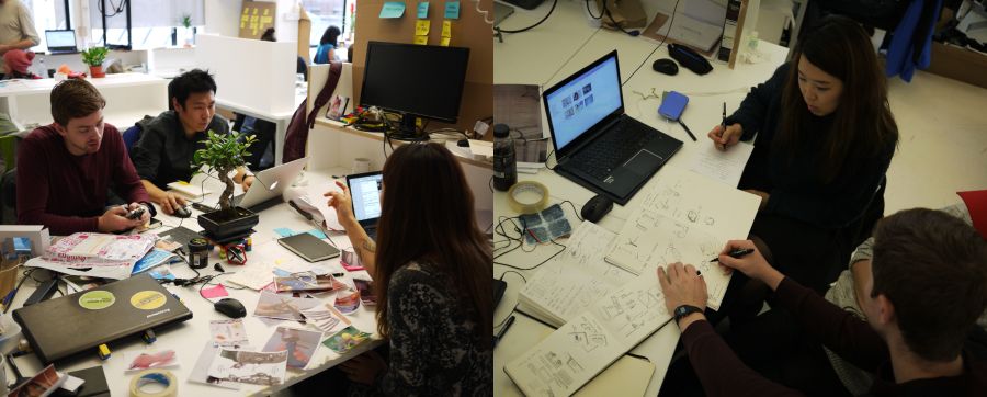 Lucy during her Innovation Design Engineering studies in 2014 