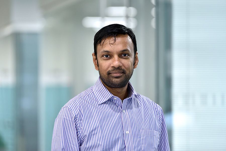 Portrait of Dr Viraj Perera