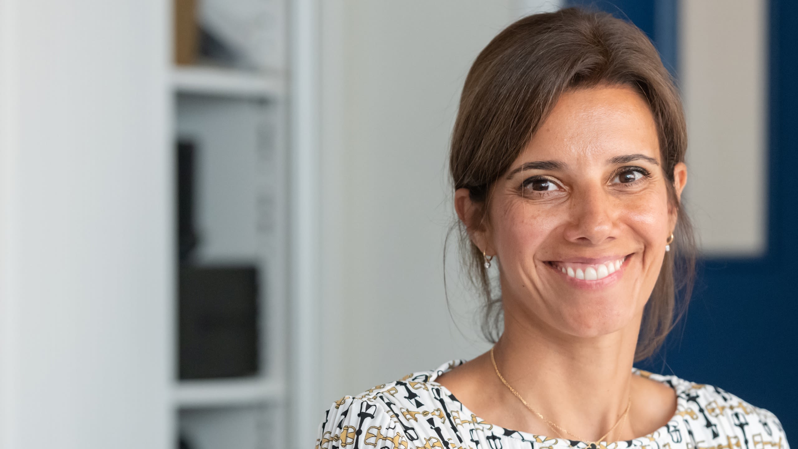 Dr Rasha Al-Lamee smiling