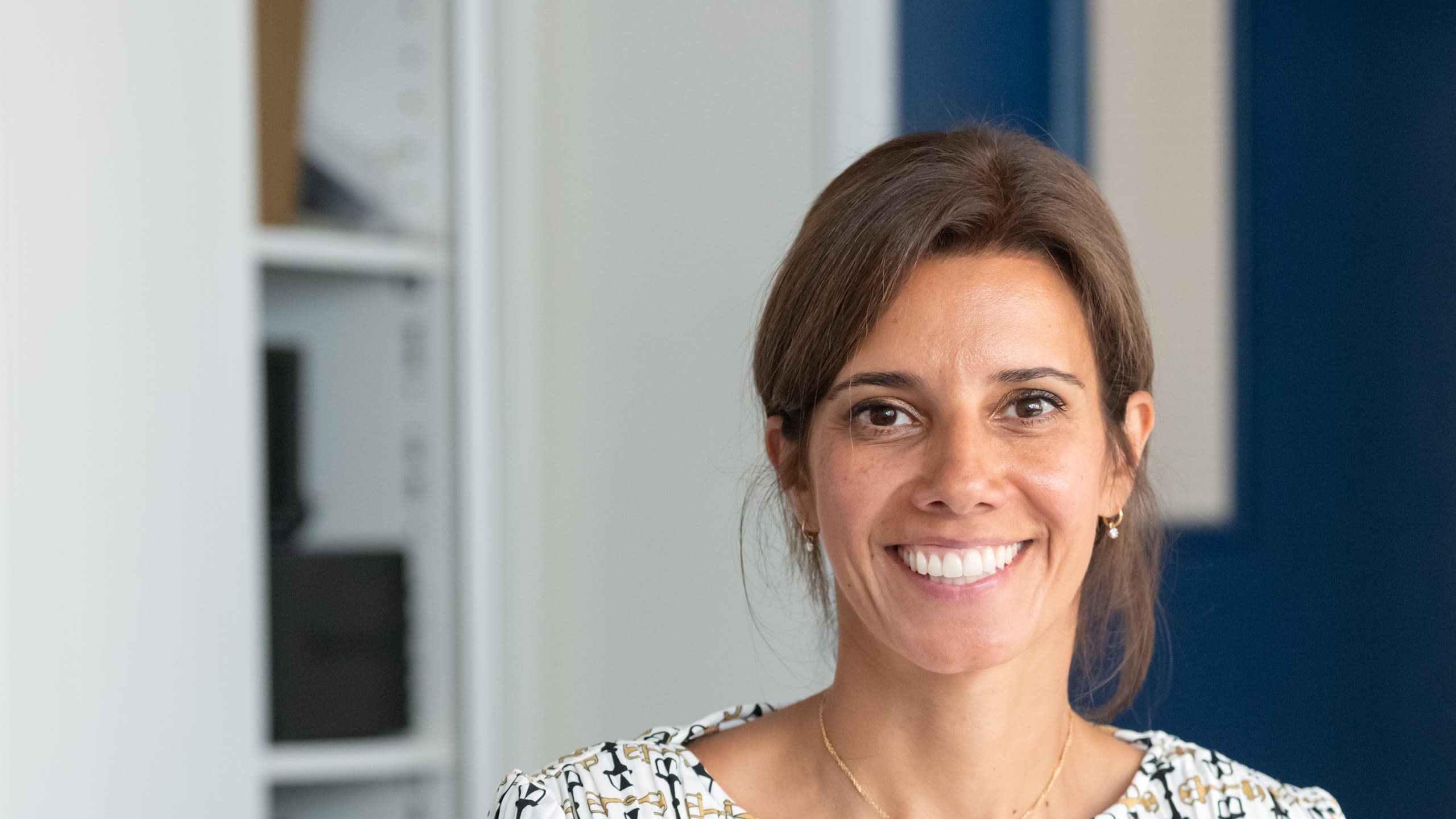 Dr Rasha Al-Lamee smiling