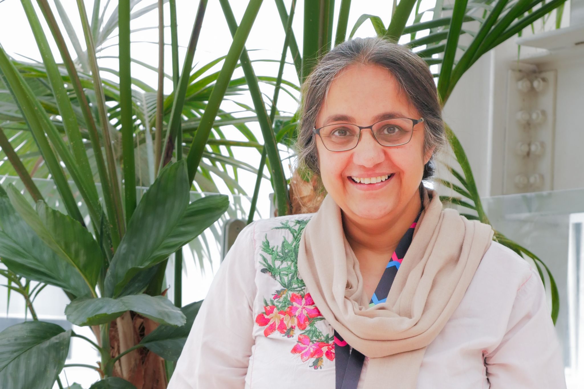 Dr Sadia Khan smiling at Chelsea and Westminster Hospital