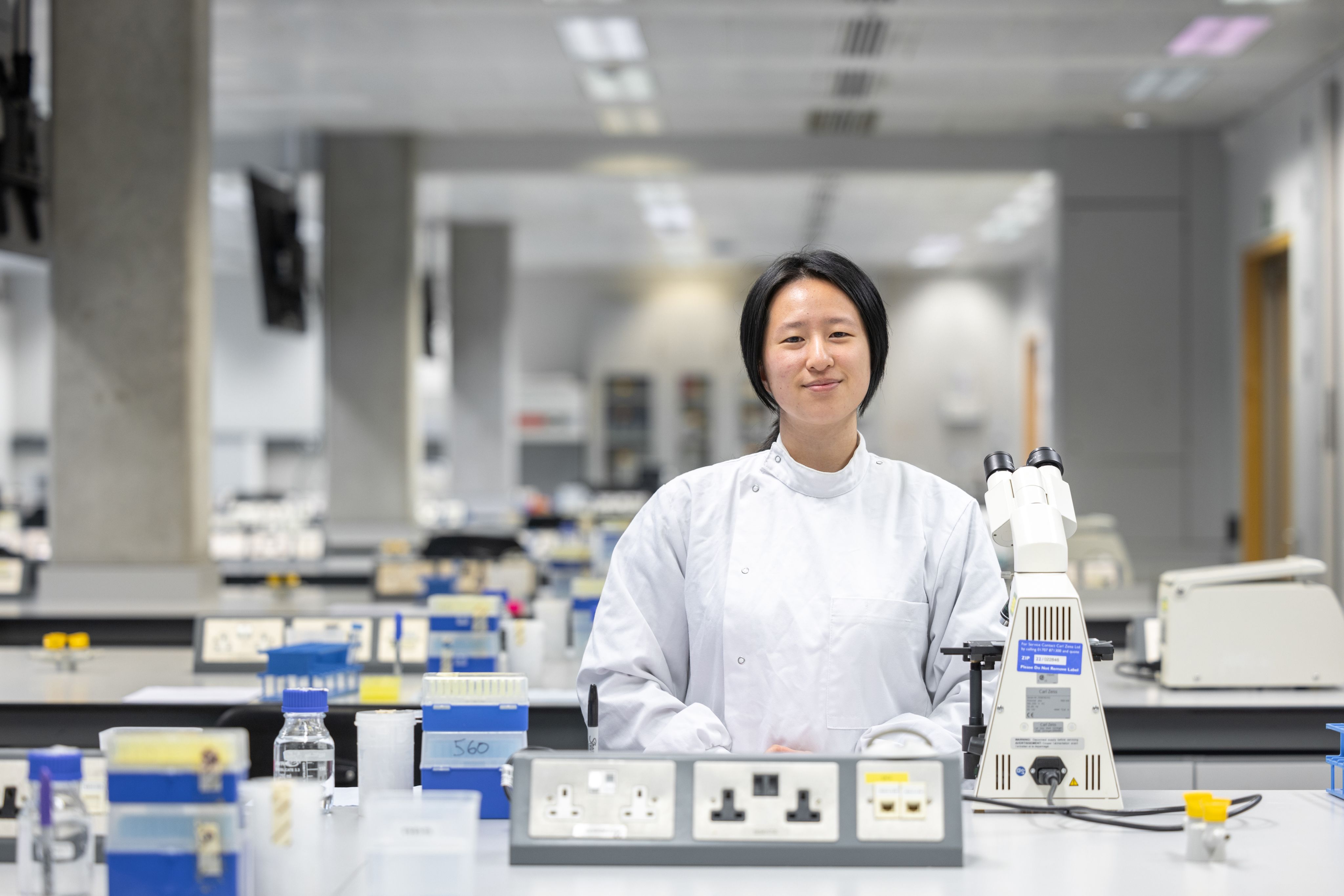 Undergraduate student and scholarship recipient Ivy Gao is studying biological sciences at Imperial