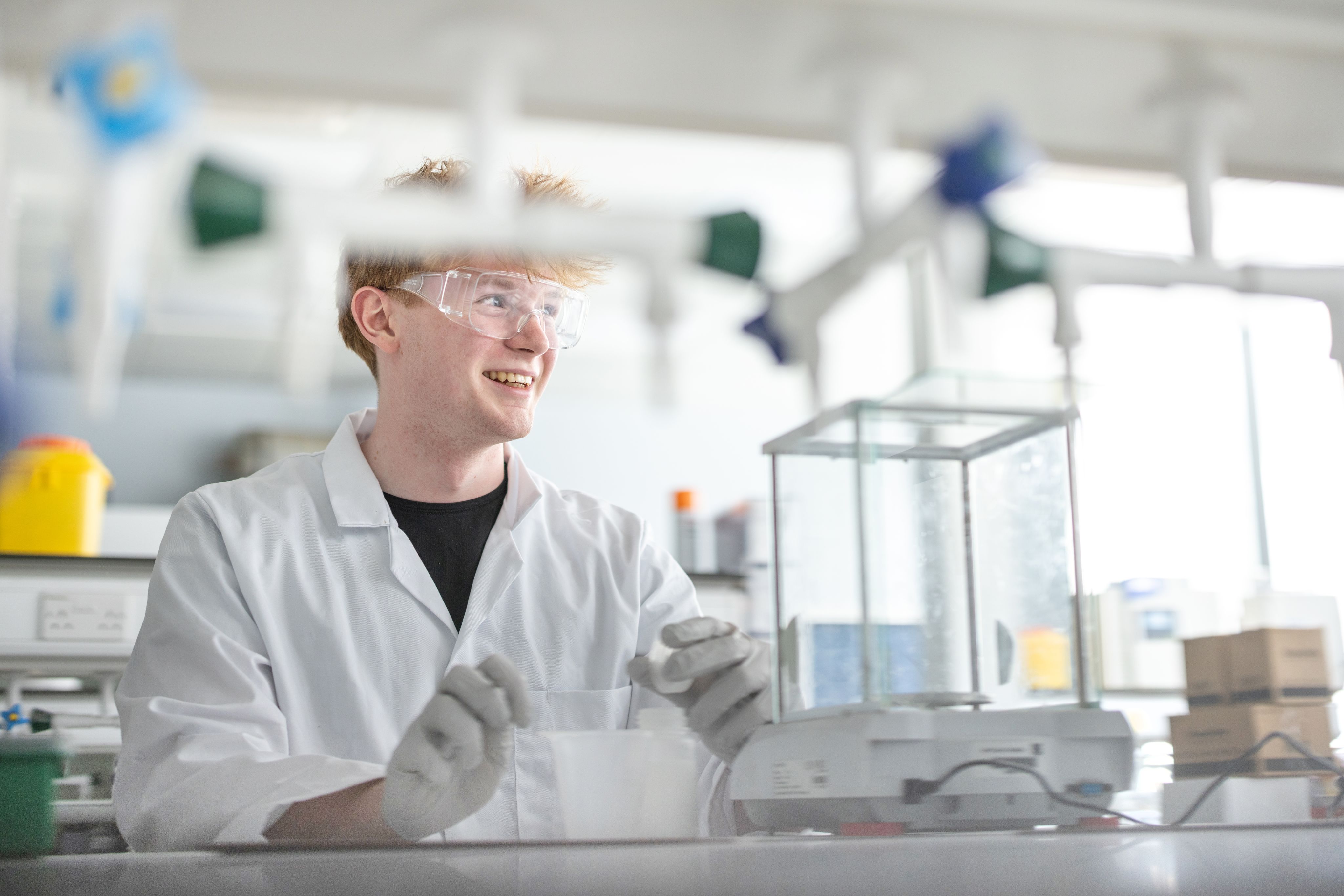 Bursary recipient Sean Miles is studying Materials Science and Engineering 