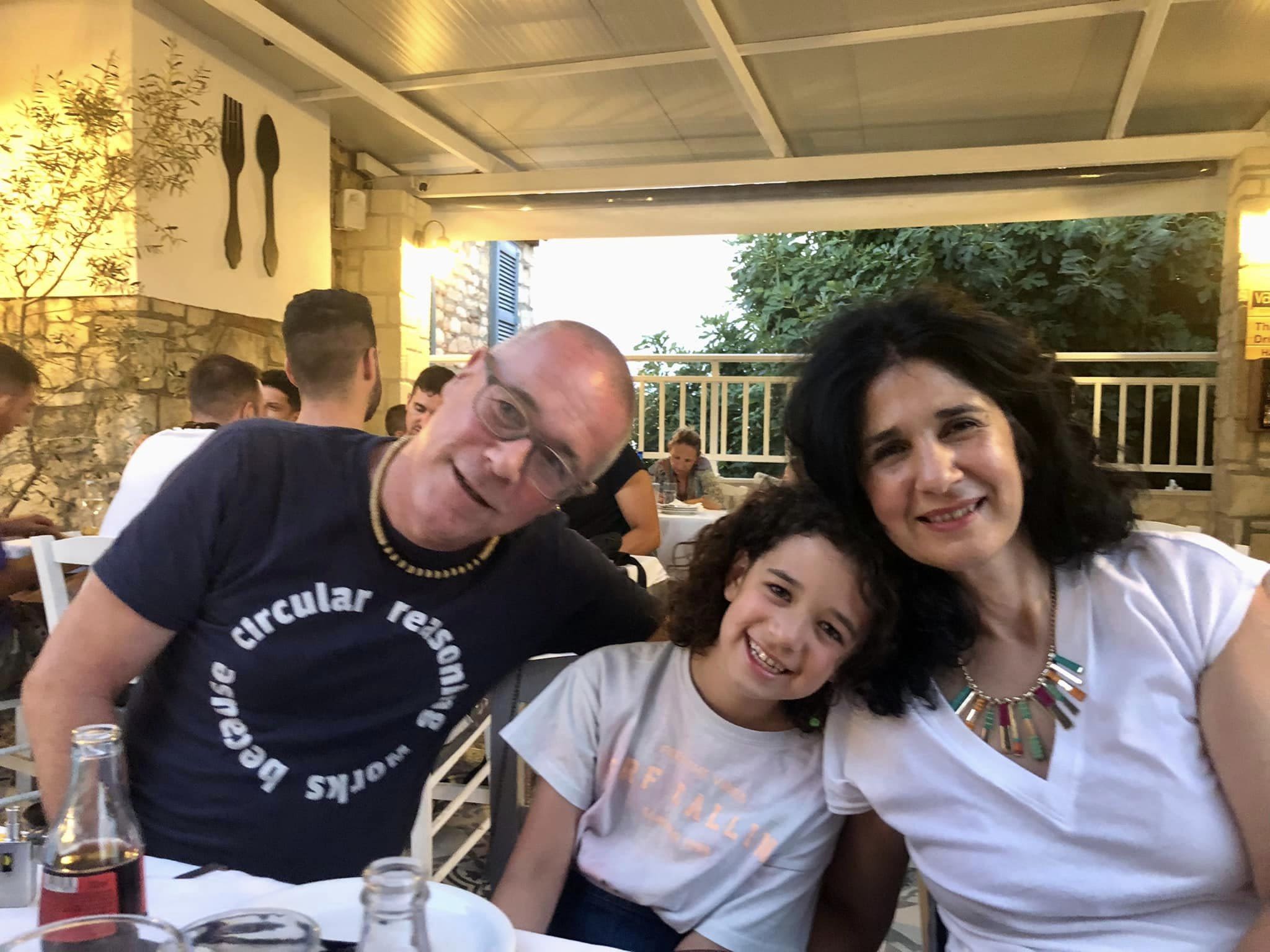 Katerina with her husband