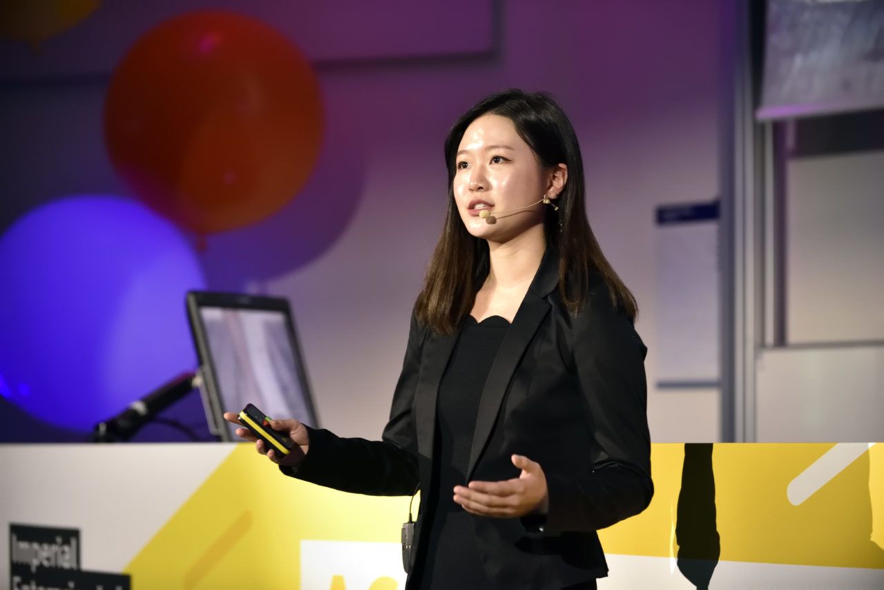 Suchaya Mahuttanatan, who won the 2019 WE Innovate programme competition.