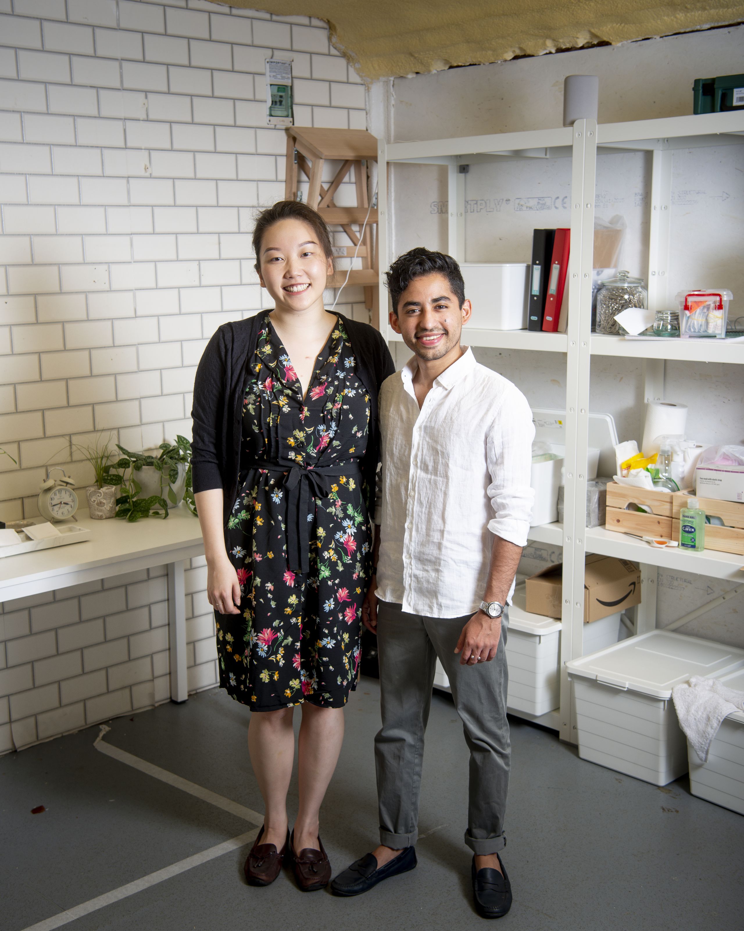 Oliva and Aaron, co-founders of Planera.