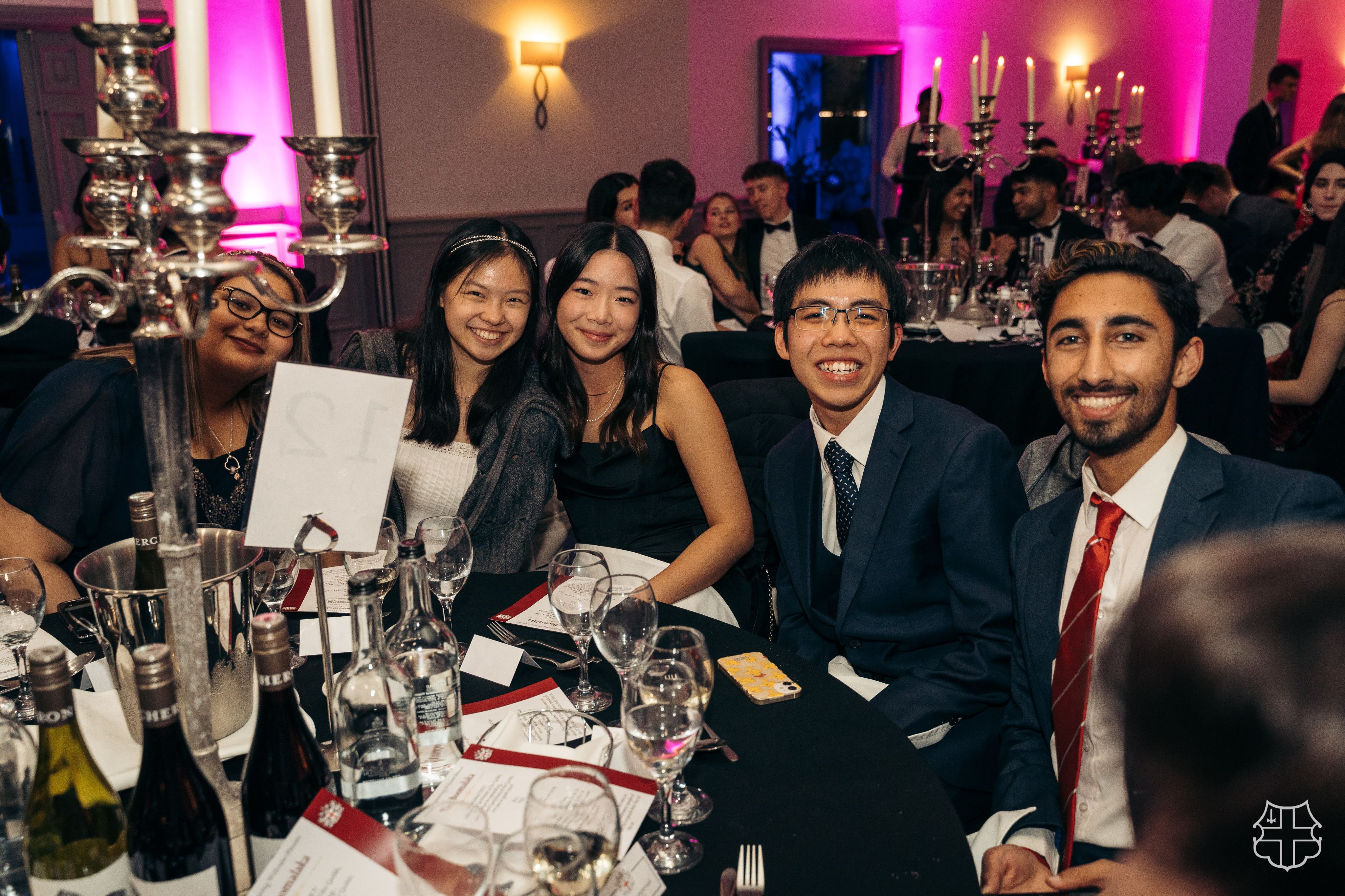 Shermaine at the CGCU Annual Welcome Dinner with friends.