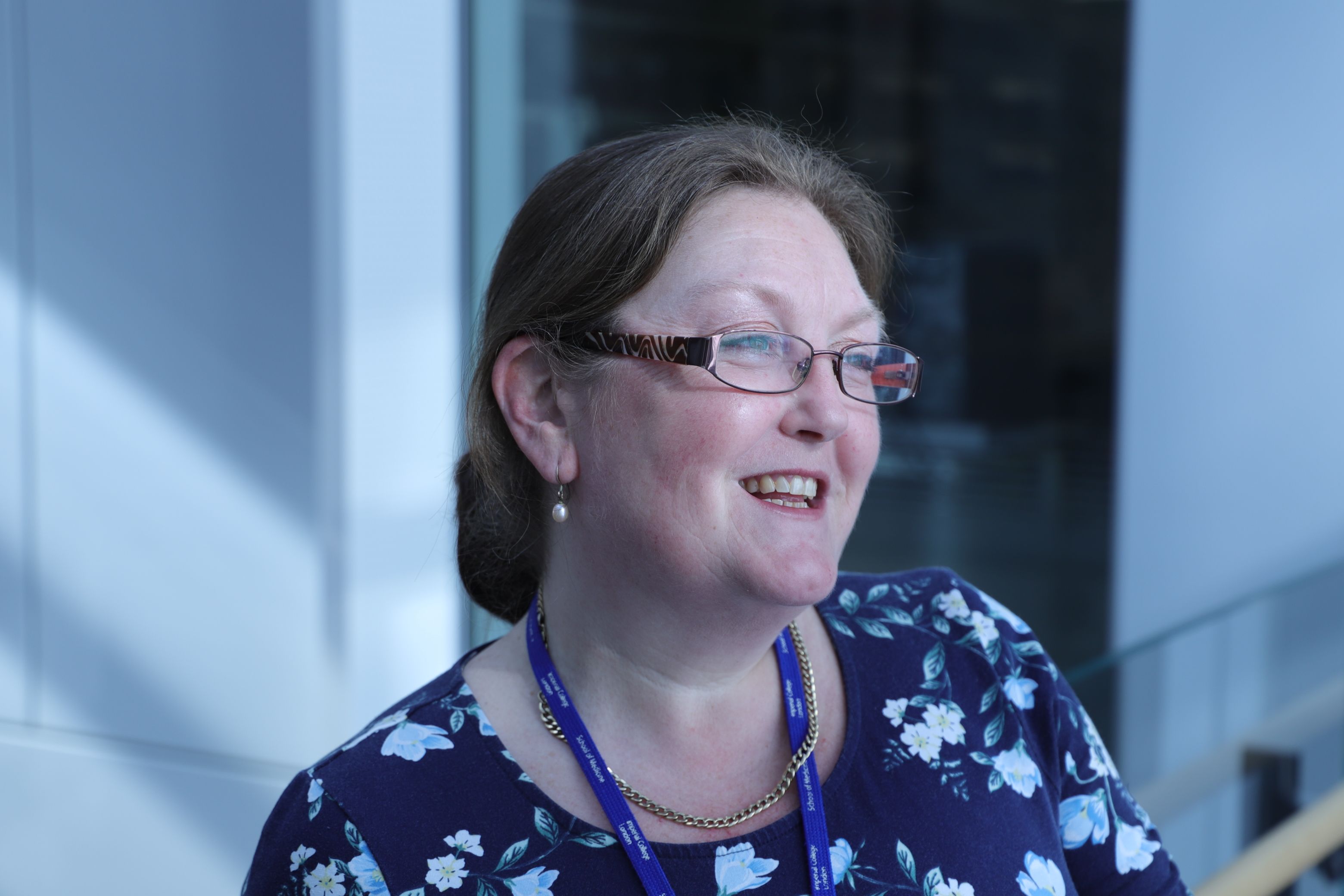 Sharron Stubbs smiling