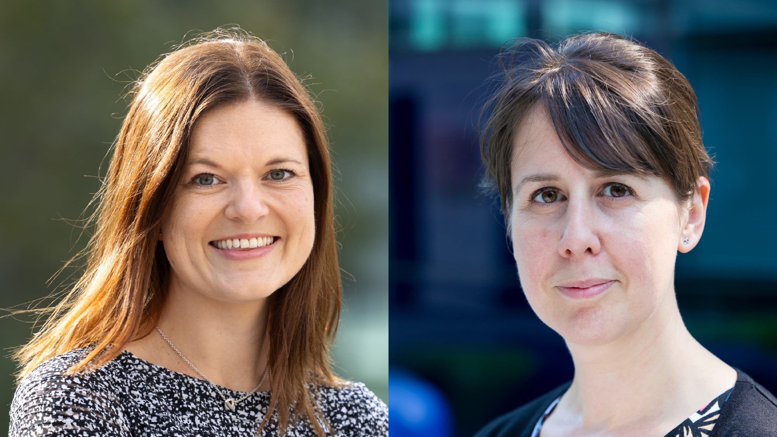 Lizzie Burrows and Hannah Bannister