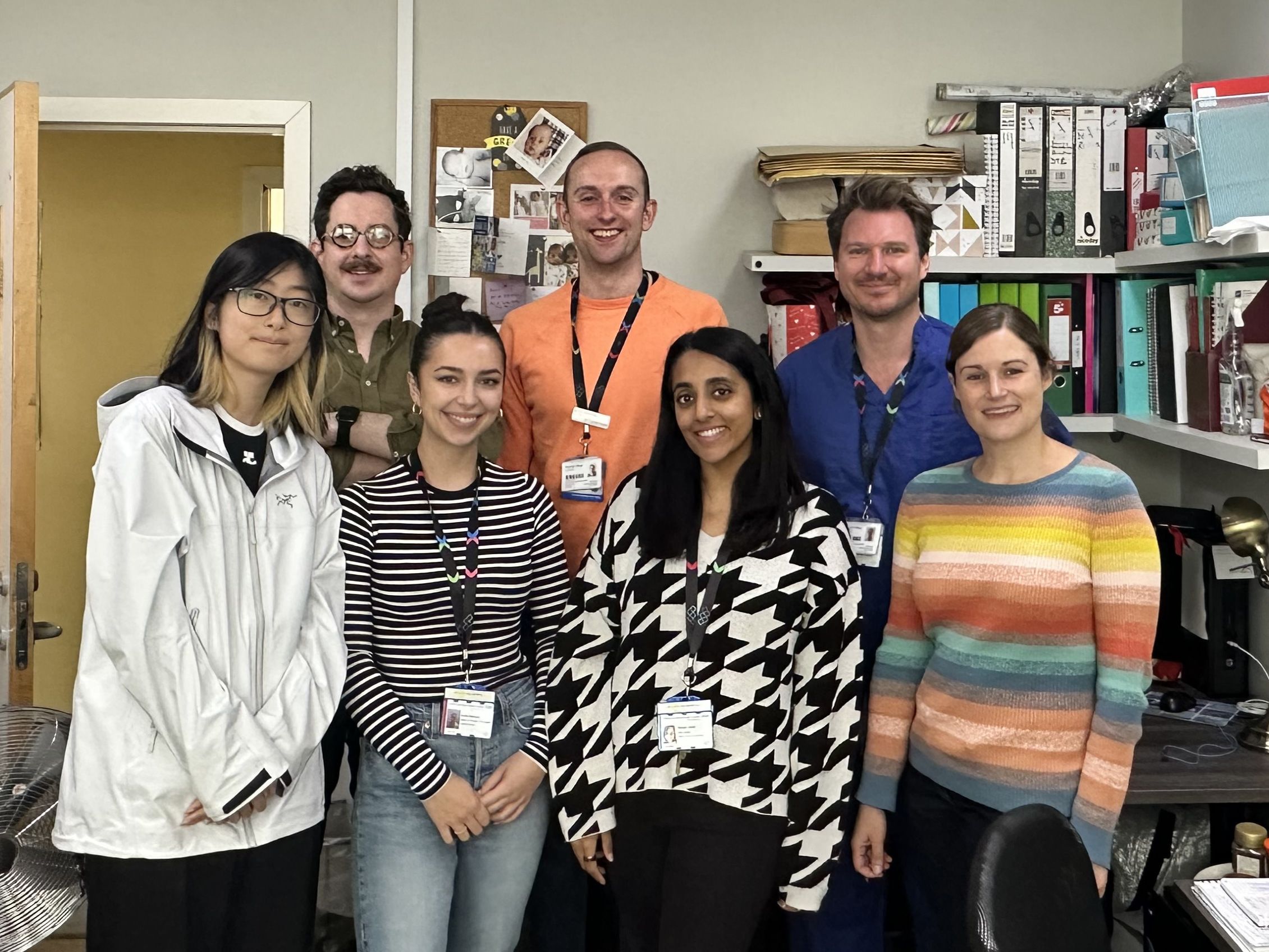 Dr Victoria Male and her team